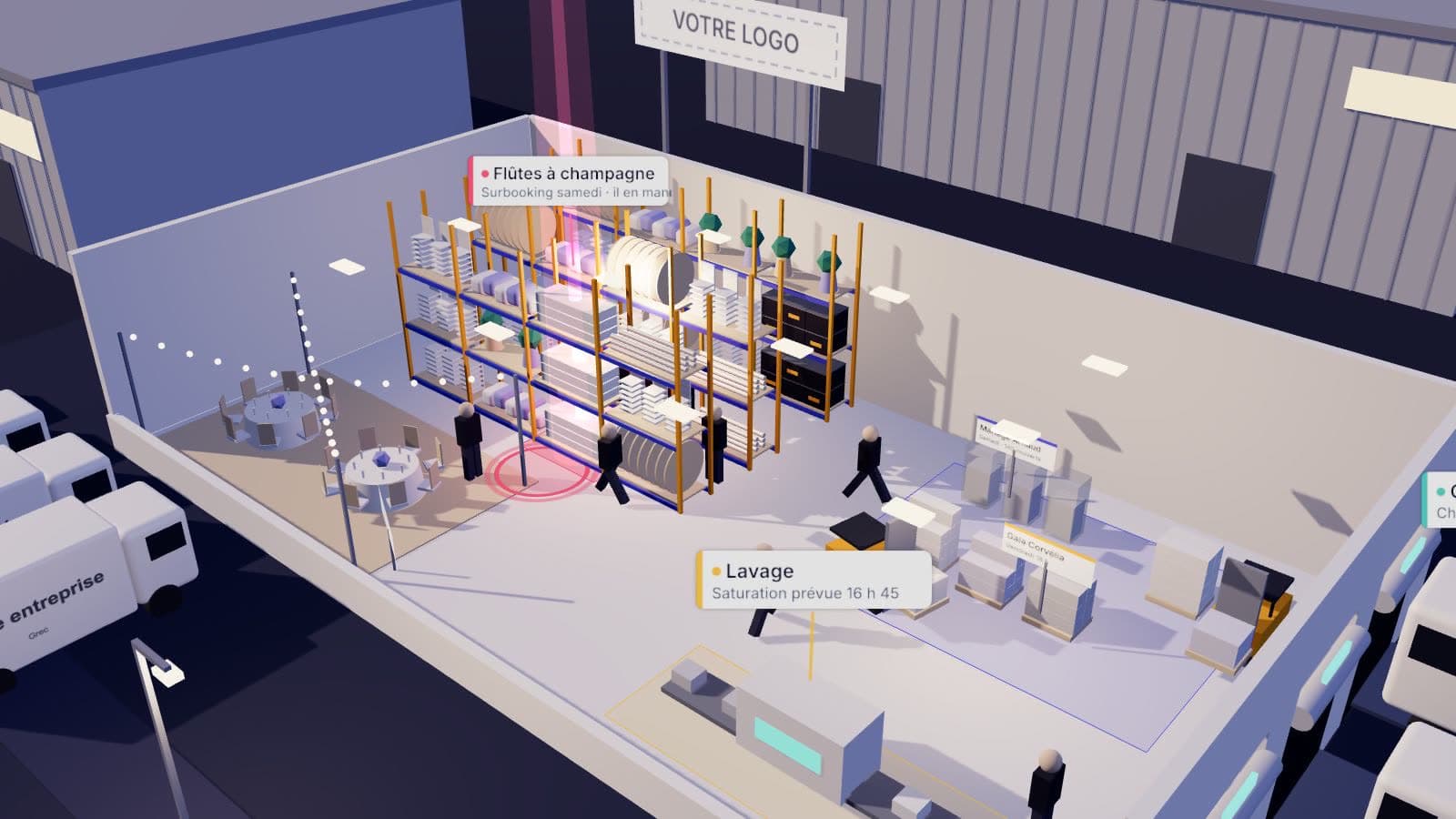 L’univers Events en 3D